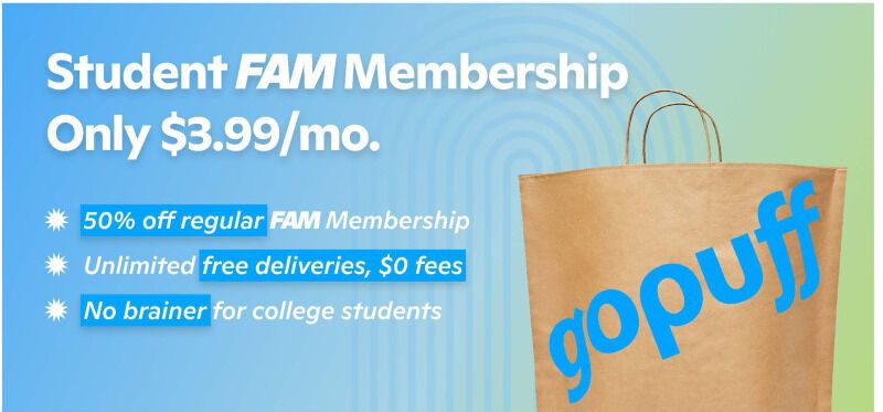 Student-Targeted Delivery Memberships