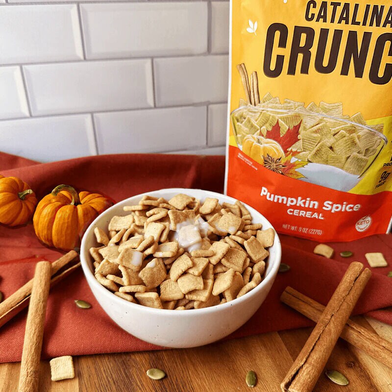 Keto Pumpkin Spice Cereals
