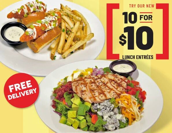 Affordable lunchtime promotions