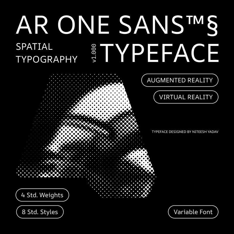 AR-Ready Typefaces