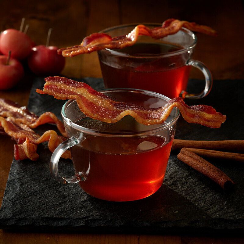 Cider-Flavored Bacon Strips