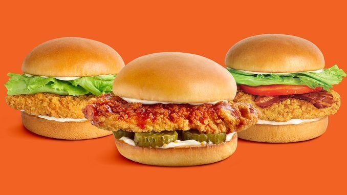 Crispy QSR Chicken Sandwiches