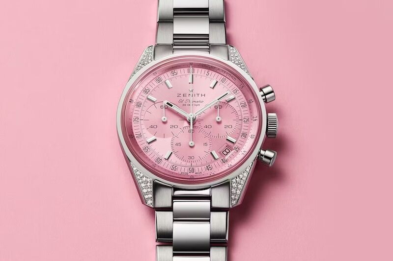 Awareness-Focused Pink Timepieces