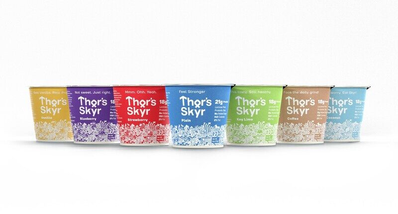 Lactose-Free Icelandic-Style Yogurts