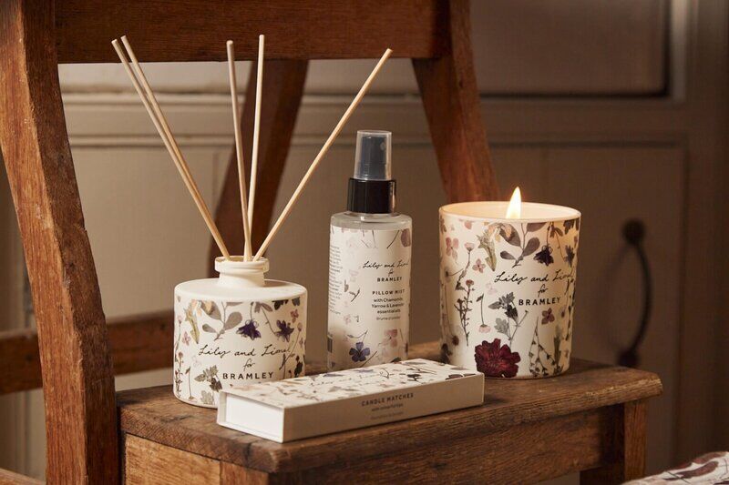 Collaboration Floral Bath Products
