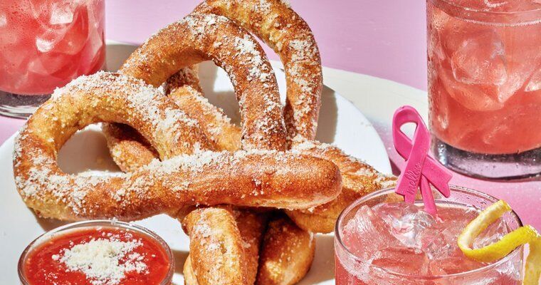 Cancer Research-Supporting Pretzels