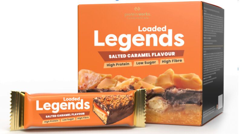 Hybrid Proteins Snack Bars : Protein Works Loaded Legends