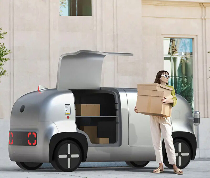 Interactive Autonomous Delivery Vehicles