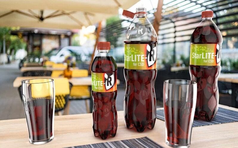 Eco Recycled Soda Packaging : StarLiteR rPET