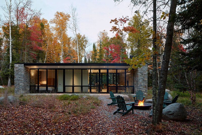 Pavilion-Style Lakeside Homes