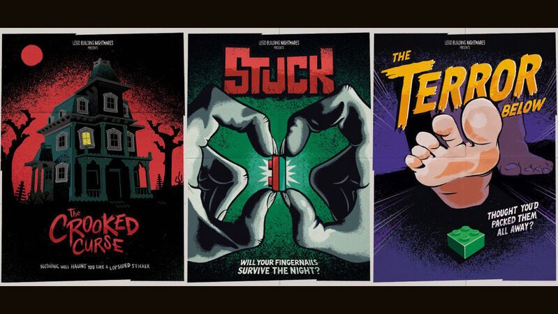Witty Toy-Brand Horror Posters