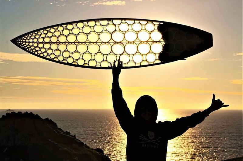Eco-Friendly 3D-Printed Surfboards