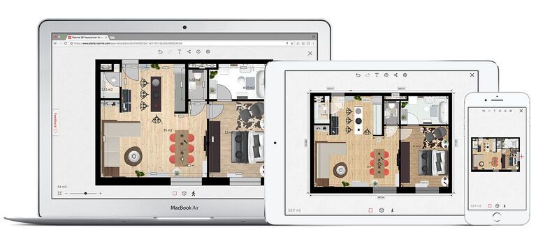 Free, intuitive 3D room planner - Roomle