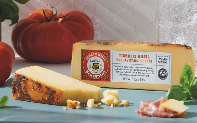 Pairing-Friendly Tomato Basil Cheeses