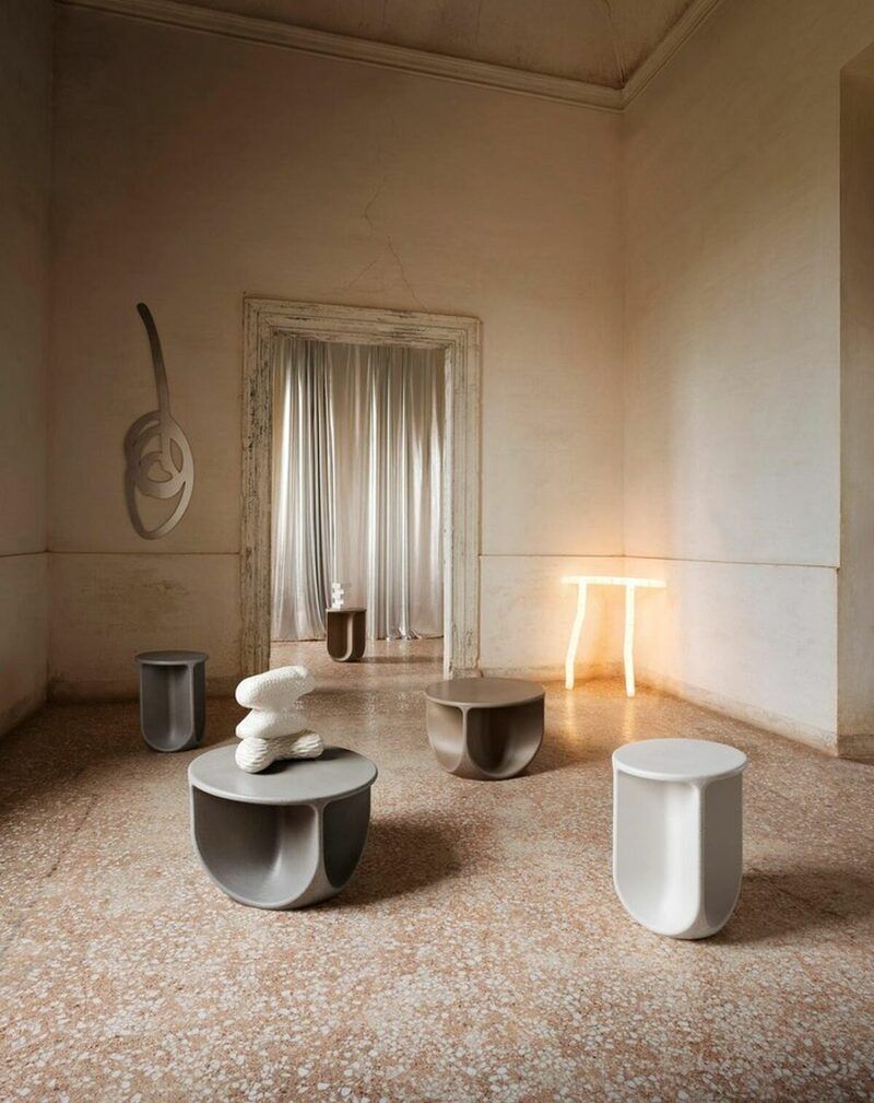 Chic Stone Fragment Tables