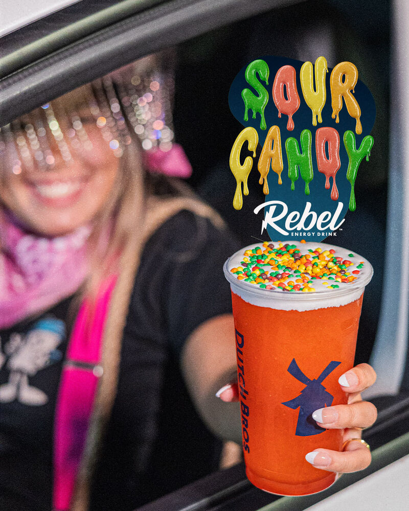 Sour Candy Energy Drinks