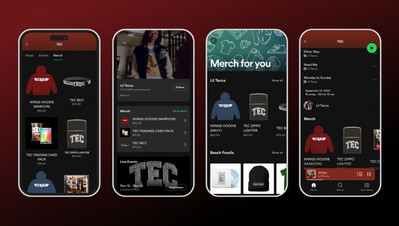 Personalized Streaming Merch Features