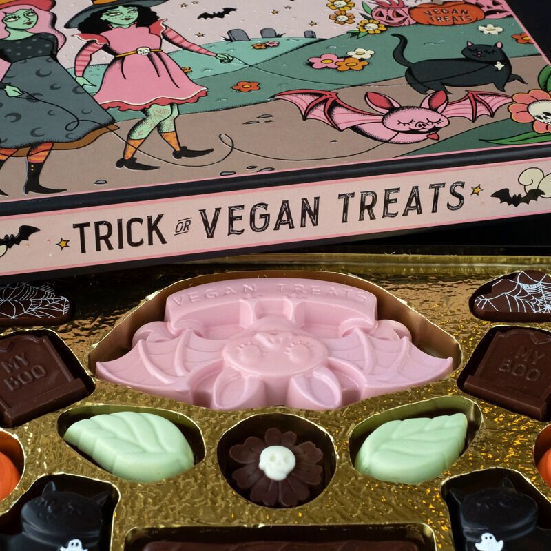 Vegan Halloween Chocolate Boxes