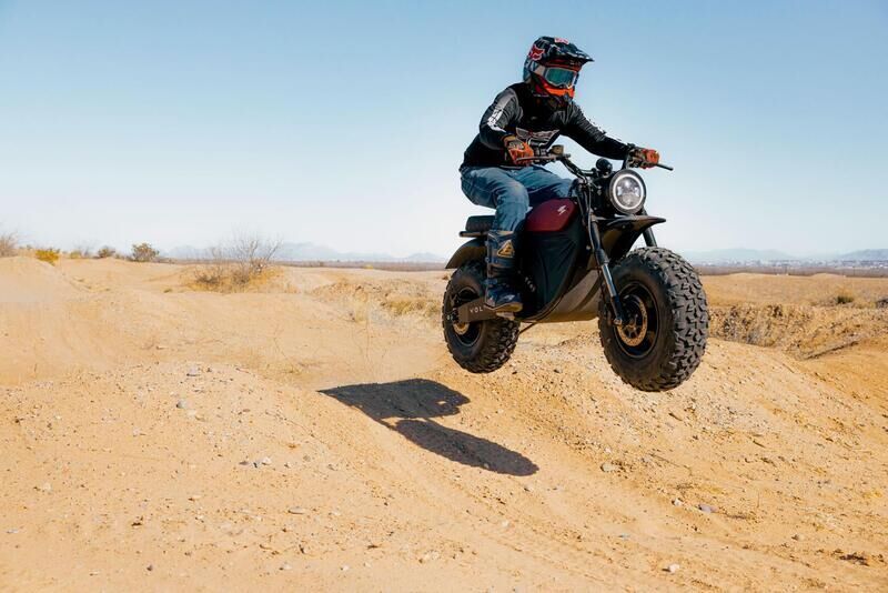 Beefy Off-Road Electric Motorcycles