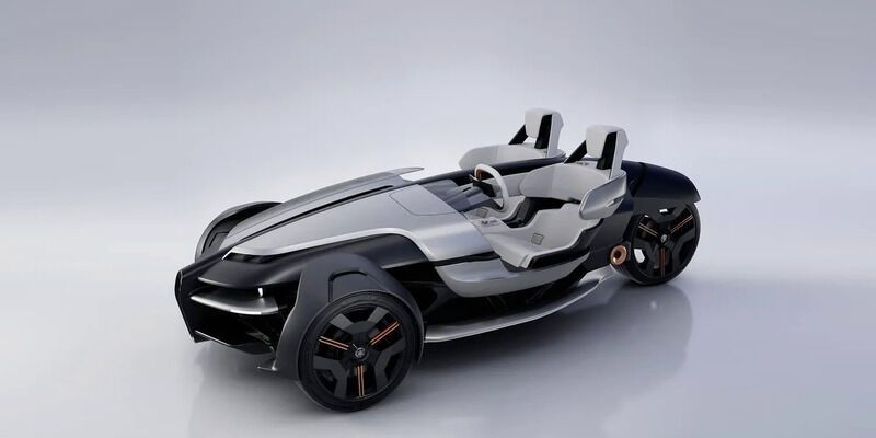 Futuristic Electric Tricycles