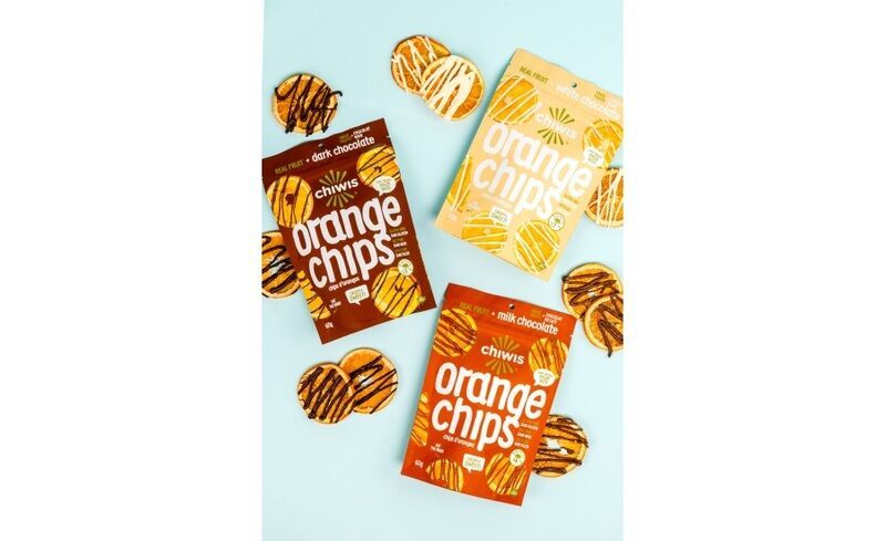 Chocolate-Covered Orange Chips