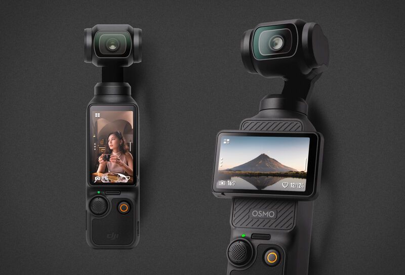 Pocket-Sized Gimbal Cameras