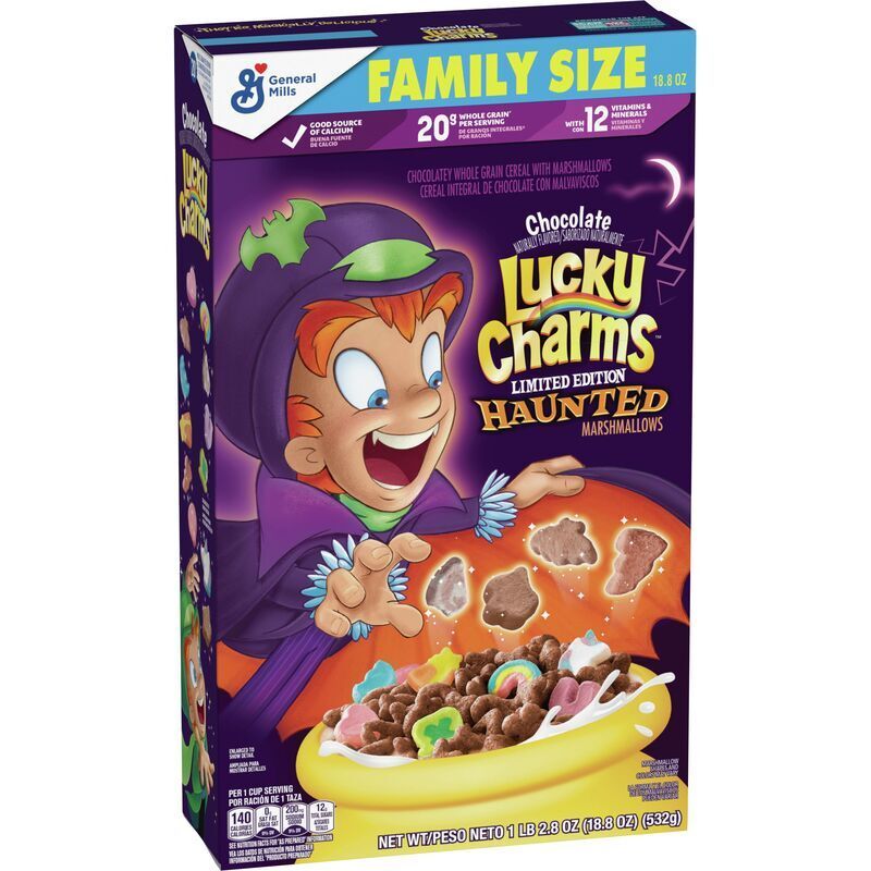 Haunted Marshmallow Cereals : Lucky Charms Limited Edition
