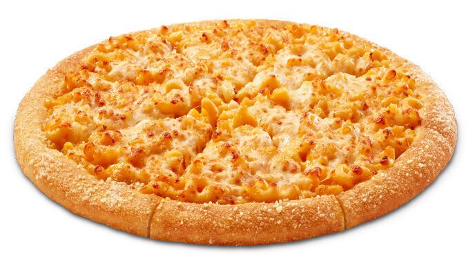 Cheesy Macaroni-Topped Pizzas