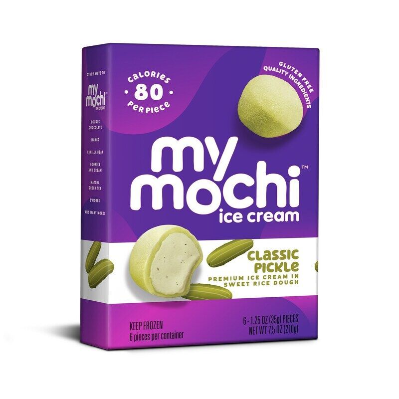 Pickle-Flavored Mochi Bites