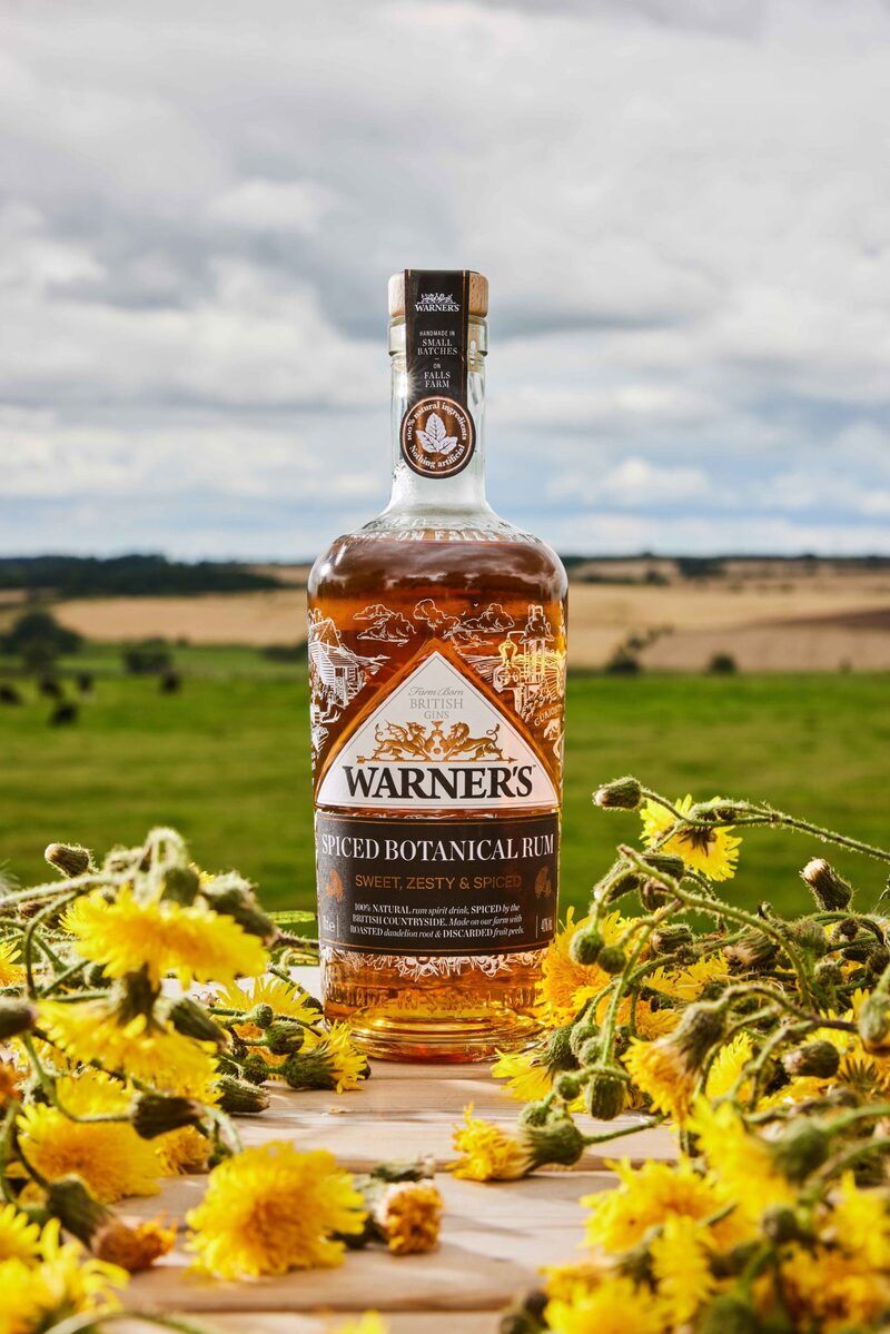 Floral Dandelion-Spiced Rum