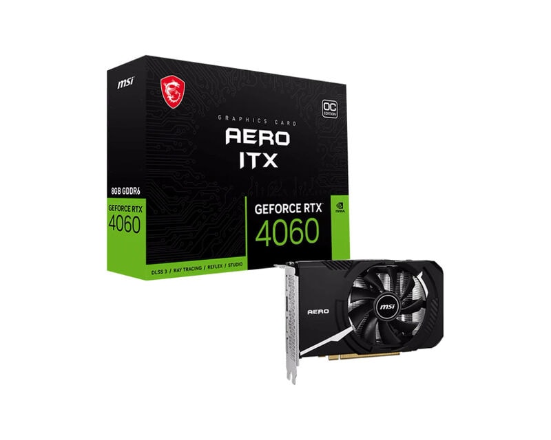 Single Fan Graphics Cards aero itx 4060