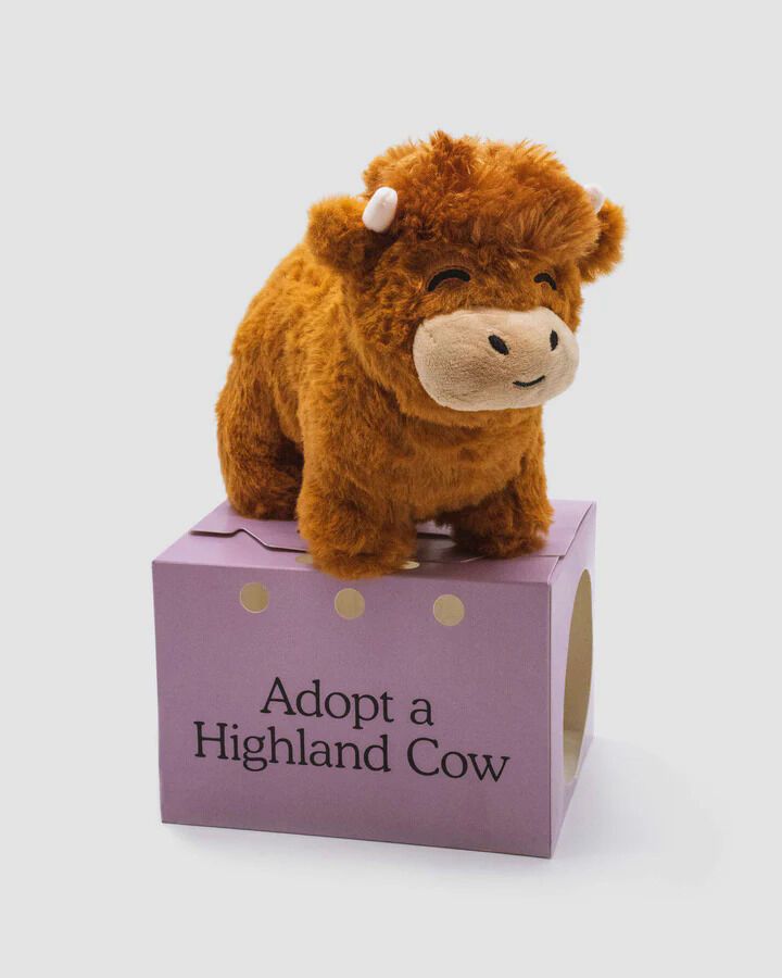 Social Good Plush Highland Cows