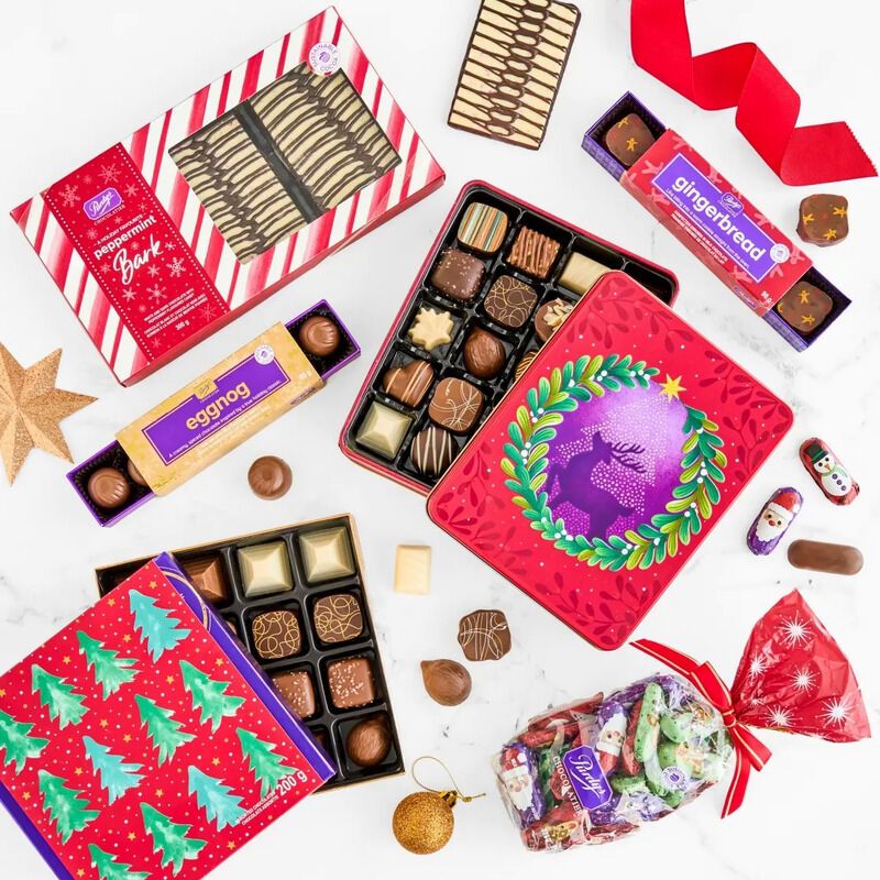 Festive Holiday Chocolate Gifts