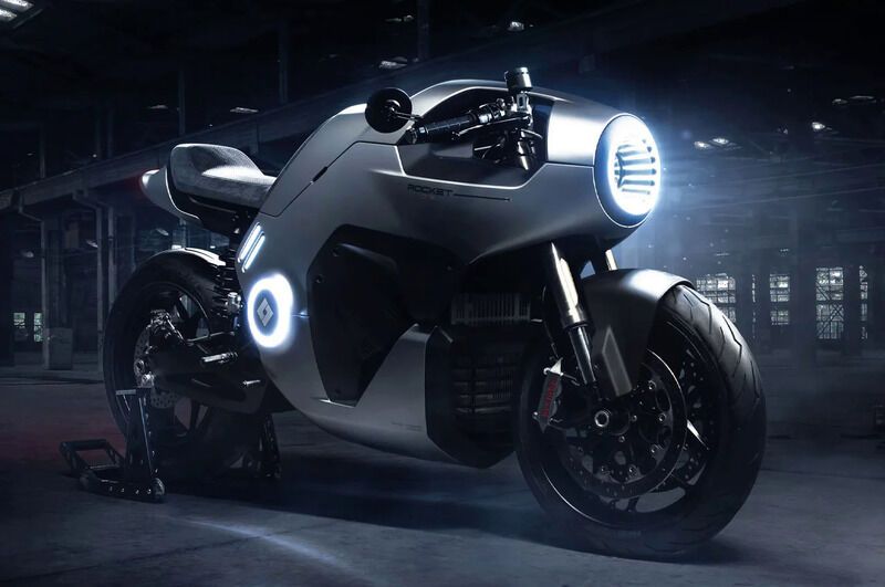 AR-Equipped Electric Motorcycles