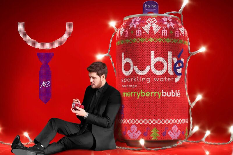 Sparkling Water-Branded Holiday Lines