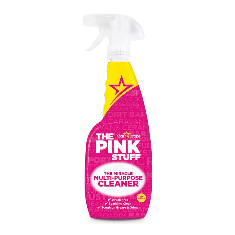 Pink-Colored Cleaning Sprays