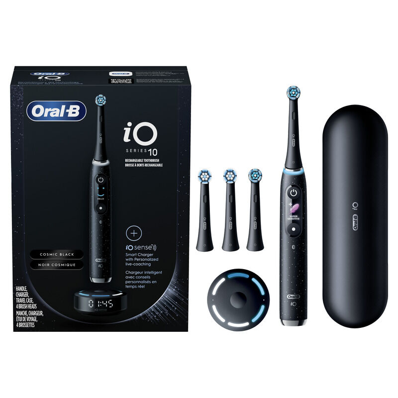 Tech-Equipped Smart Toothbrushes : Oral-B IO Series 10