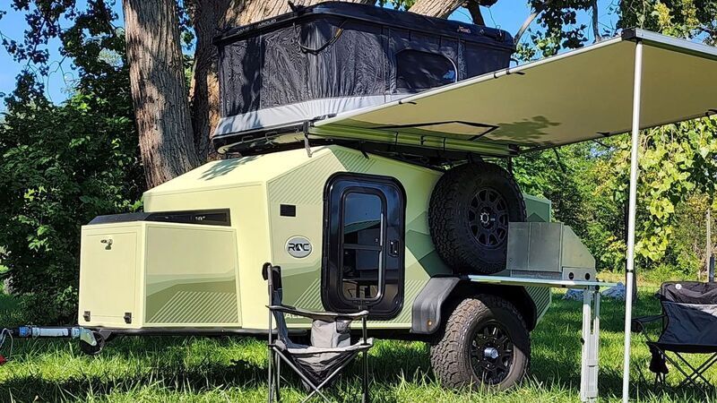 Pop-Up Off-Road Camping Trailers