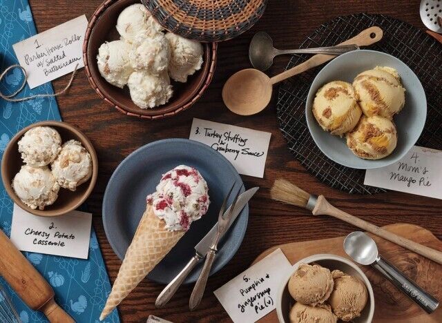 Thanksgiving Meal Ice Creams