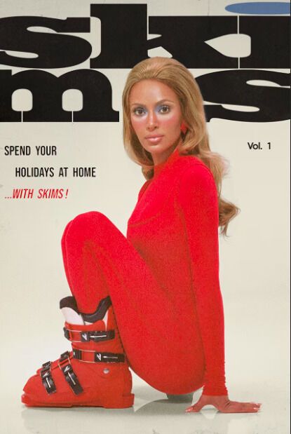 Nostalgic Winter Intimates Campaigns : SKIMS' Holiday Campaign