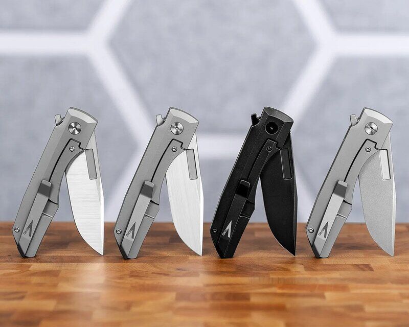 10 Pocket folding ceramic knives / EDC ideas