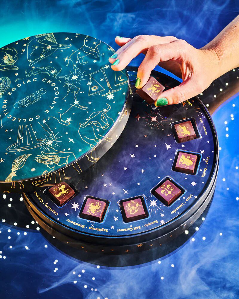 Astrology-Themed Chocolate Boxes