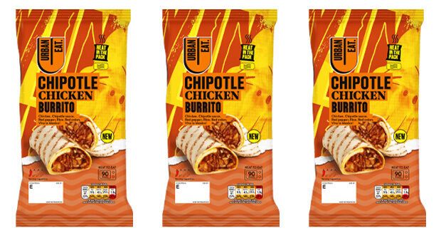 Snacking-Friendly Prepackaged Burritos