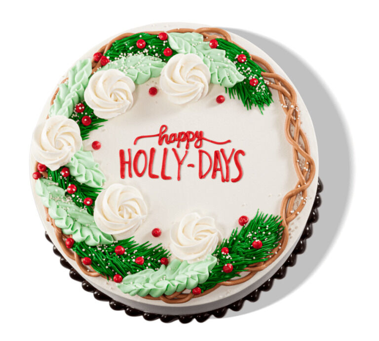 Christmas Delight Cake - Luv Flower & Cake