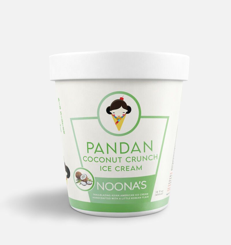 Korean Pandan Ice Creams