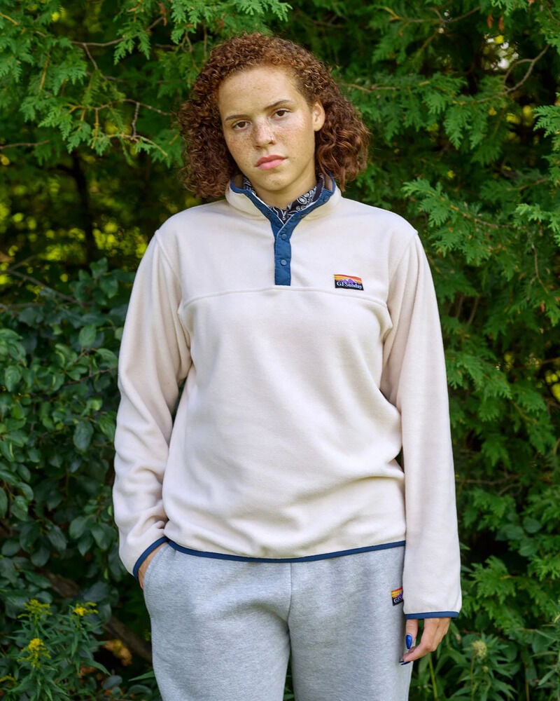 Polar fleece online pullover