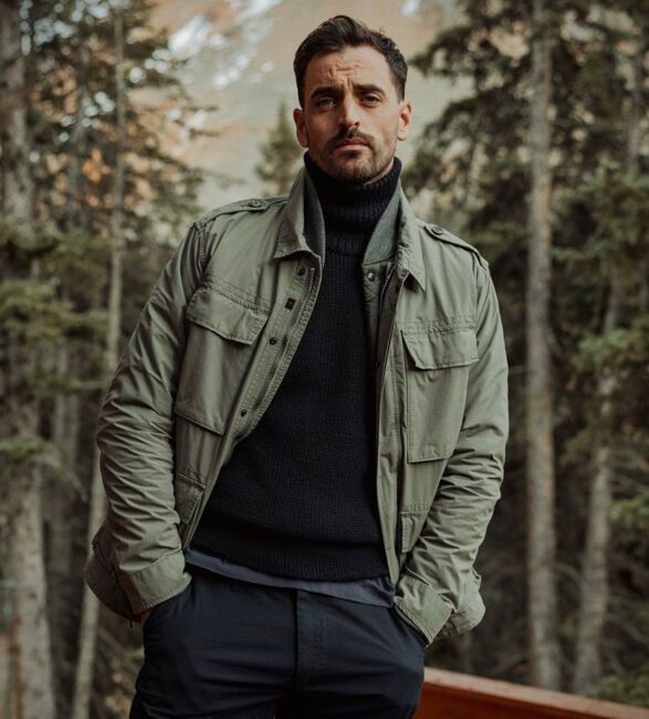 Heritage-Inspired Two-Layer Jackets : Relwen Combat 2-in-1 Jacket