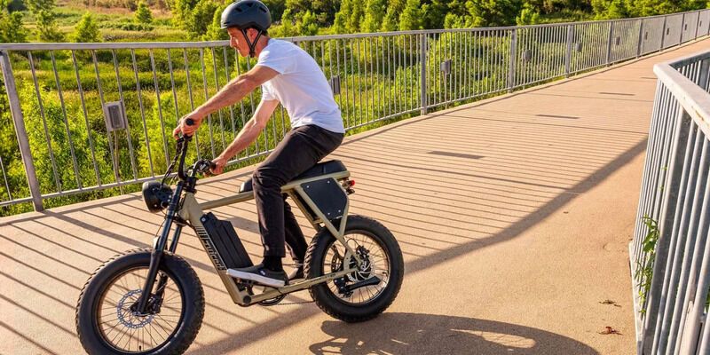 Classic Motorcycle-Style E-Bikes