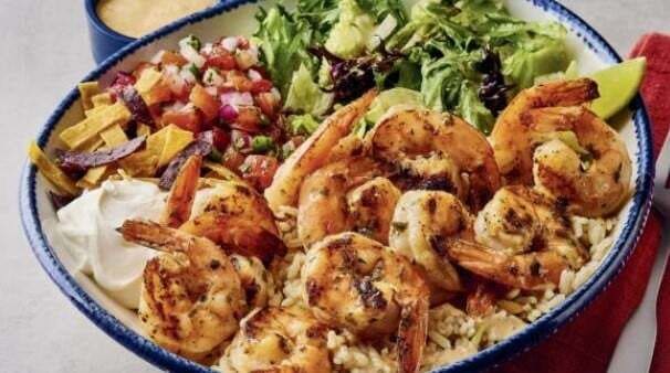 Southwest-Style Shrimp Bowls