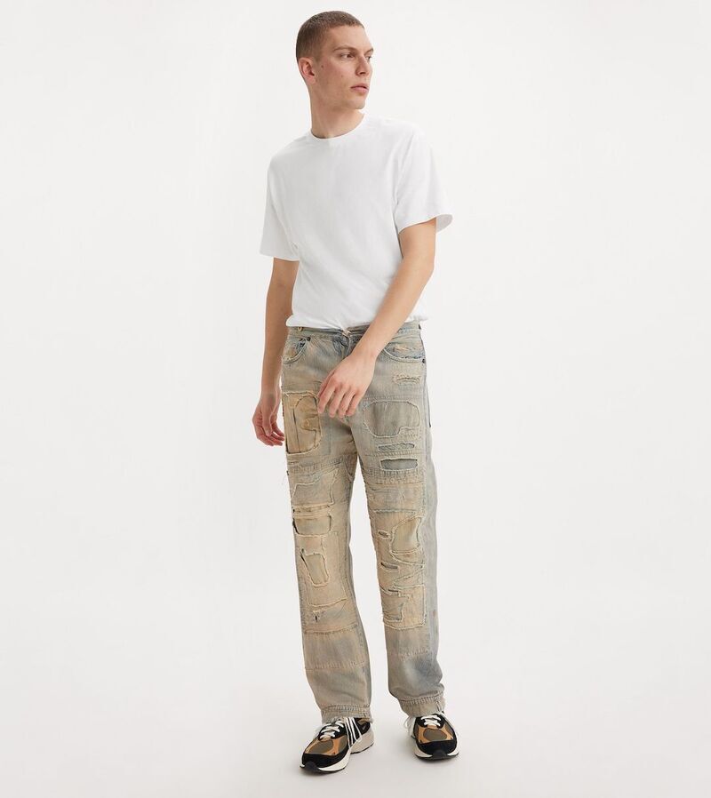Miner-Inspired Denim Jeans